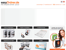 Tablet Screenshot of easyordner.de